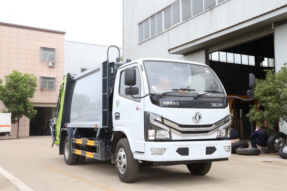 6方壓縮垃圾車-東風(fēng)多利卡國六6方壓縮式垃圾車廠家價格